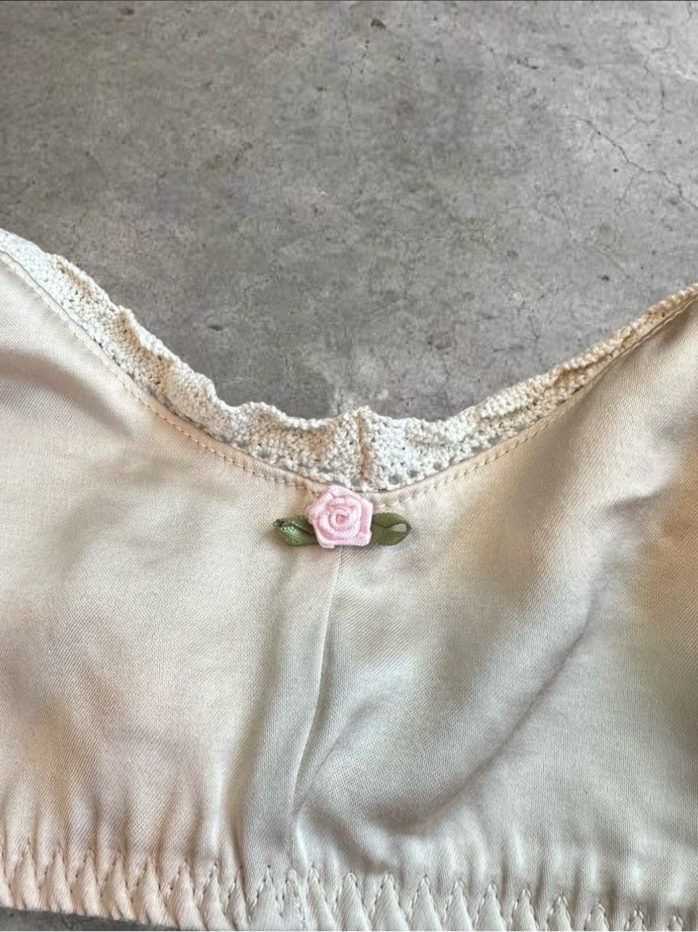 Zara Cream Lace Bralette - Picture 5 of 7